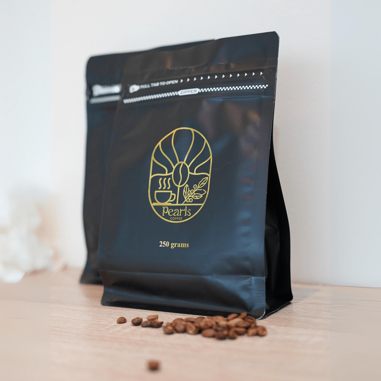 Yemeni Harazi whole coffee beans, 250g bag, sourced from Haraz mountains, Yemen — The Coffee Pearls UAE