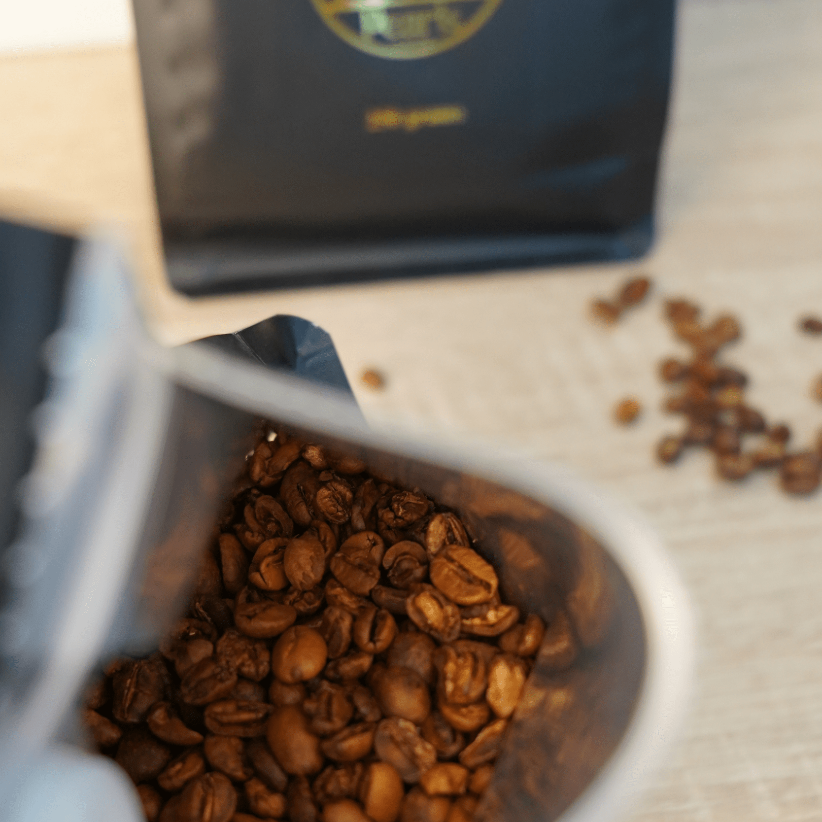 Yemeni Harazi coffee beans packaging, grown in Al Mahwit Governorate, Yemen — The Coffee Pearls UAE