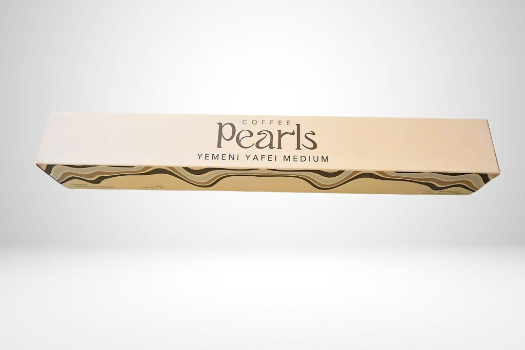 Yemeni Yafei Capsules - The Coffee PearlsYafei BeansThe Coffee PearlsYemeni Yafei Capsules