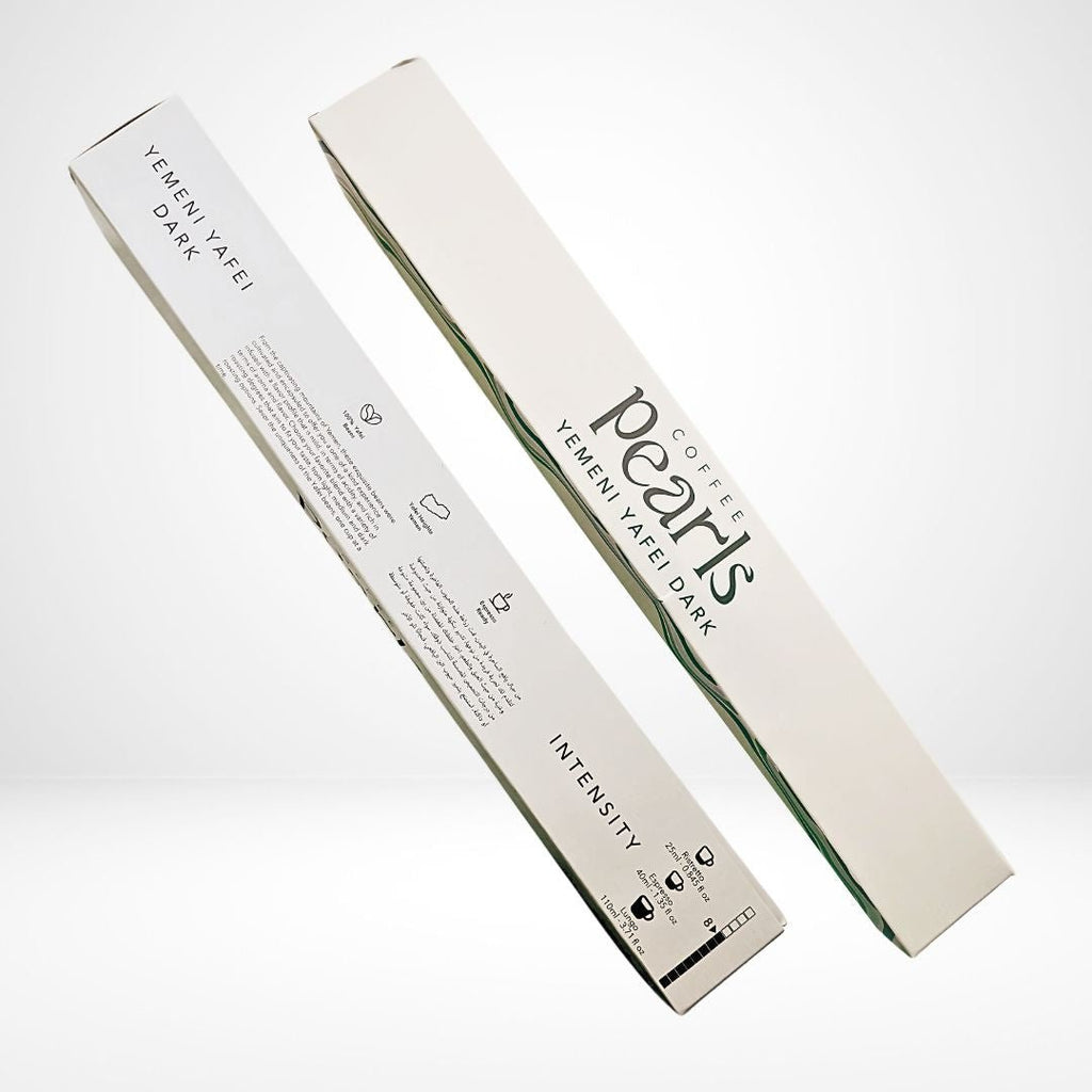 Yemeni Yafei Capsules - The Coffee PearlsYafei BeansThe Coffee PearlsYemeni Yafei Capsules