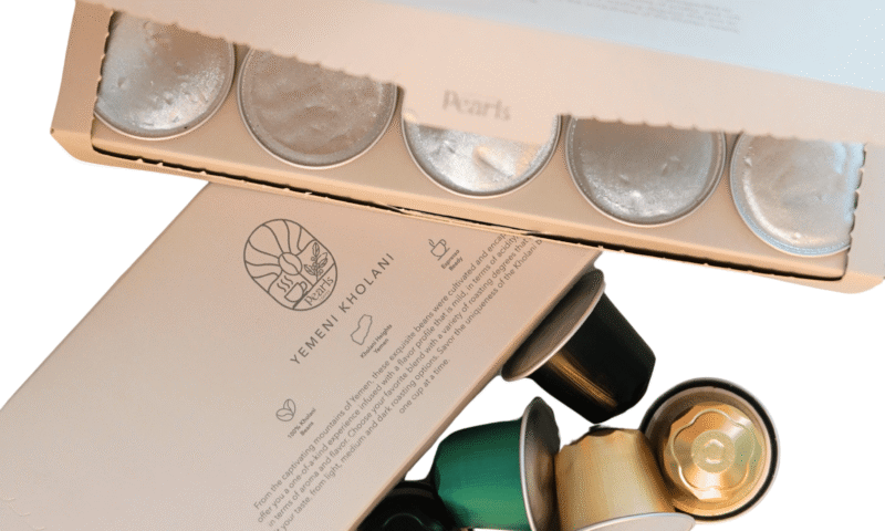 Yemeni Kholani Nespresso-compatible coffee capsules, single-origin Yemen — The Coffee Pearls